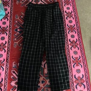 Madewell checked dress pants